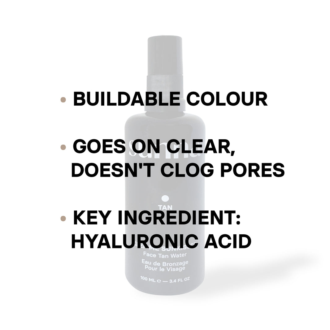 Face Tan Water