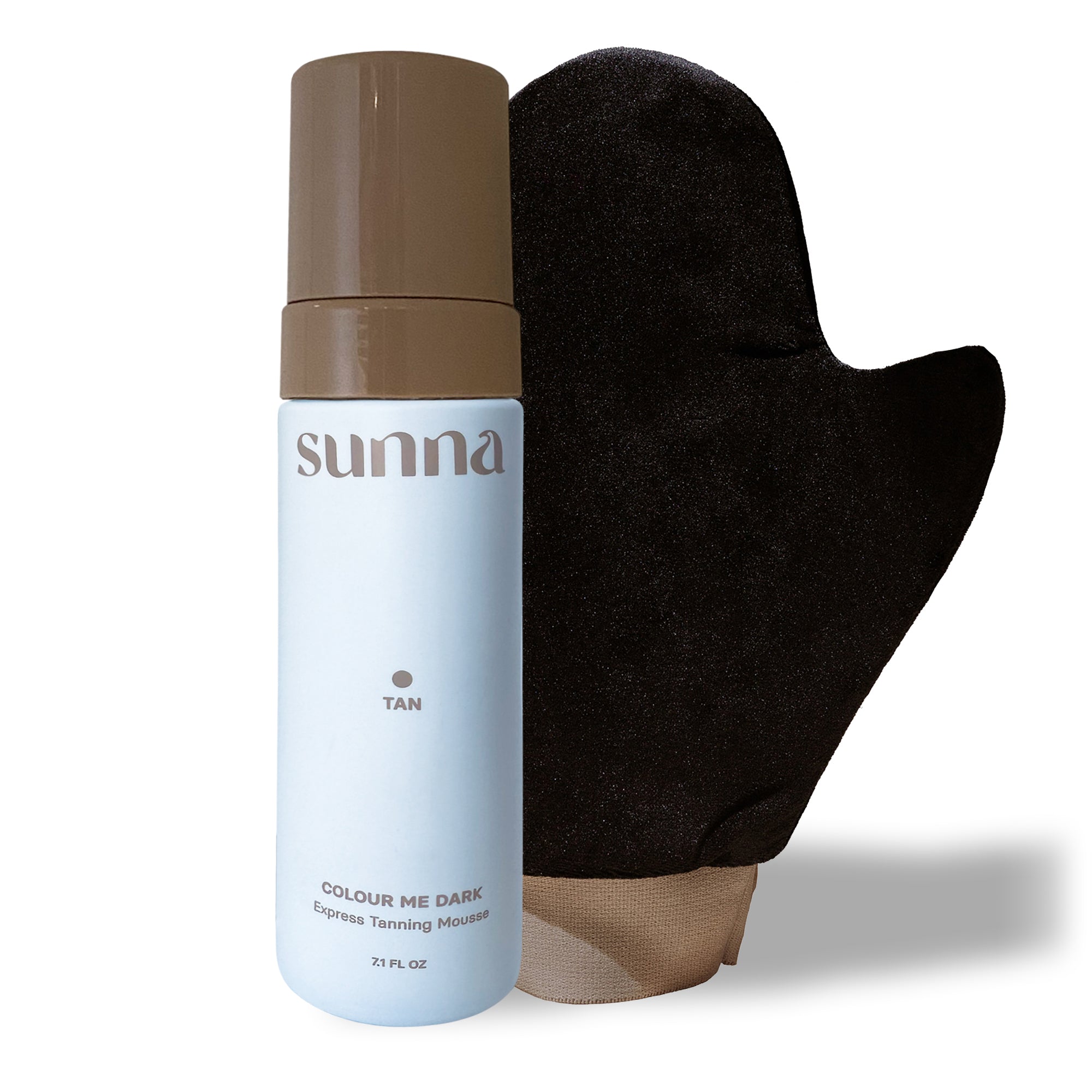 Colour Me Dark Express Tanning Mousse + Tanning Mitt