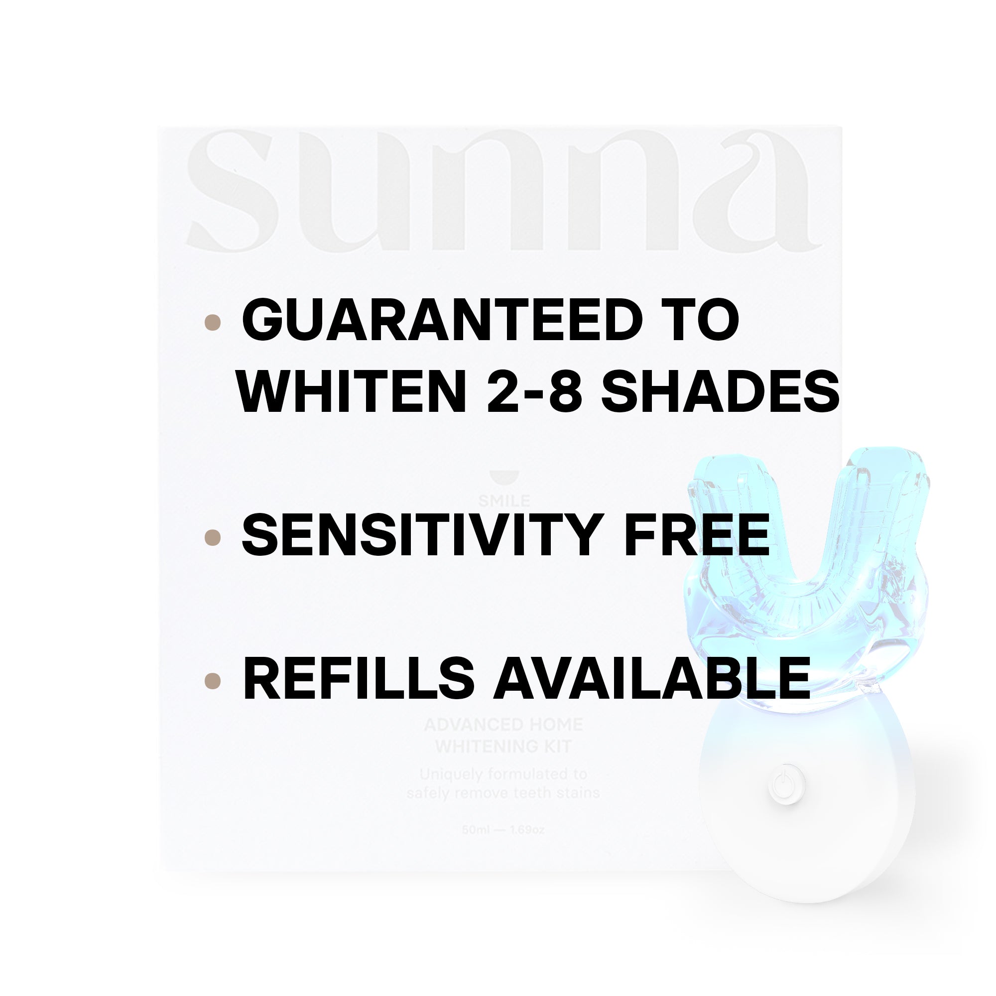 SunnaSmile Advanced Home Whitening Kit